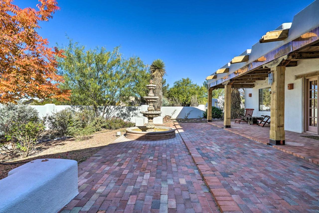 Las Cruces Home La Casa Blanca With Courtyard Eksteriør billede