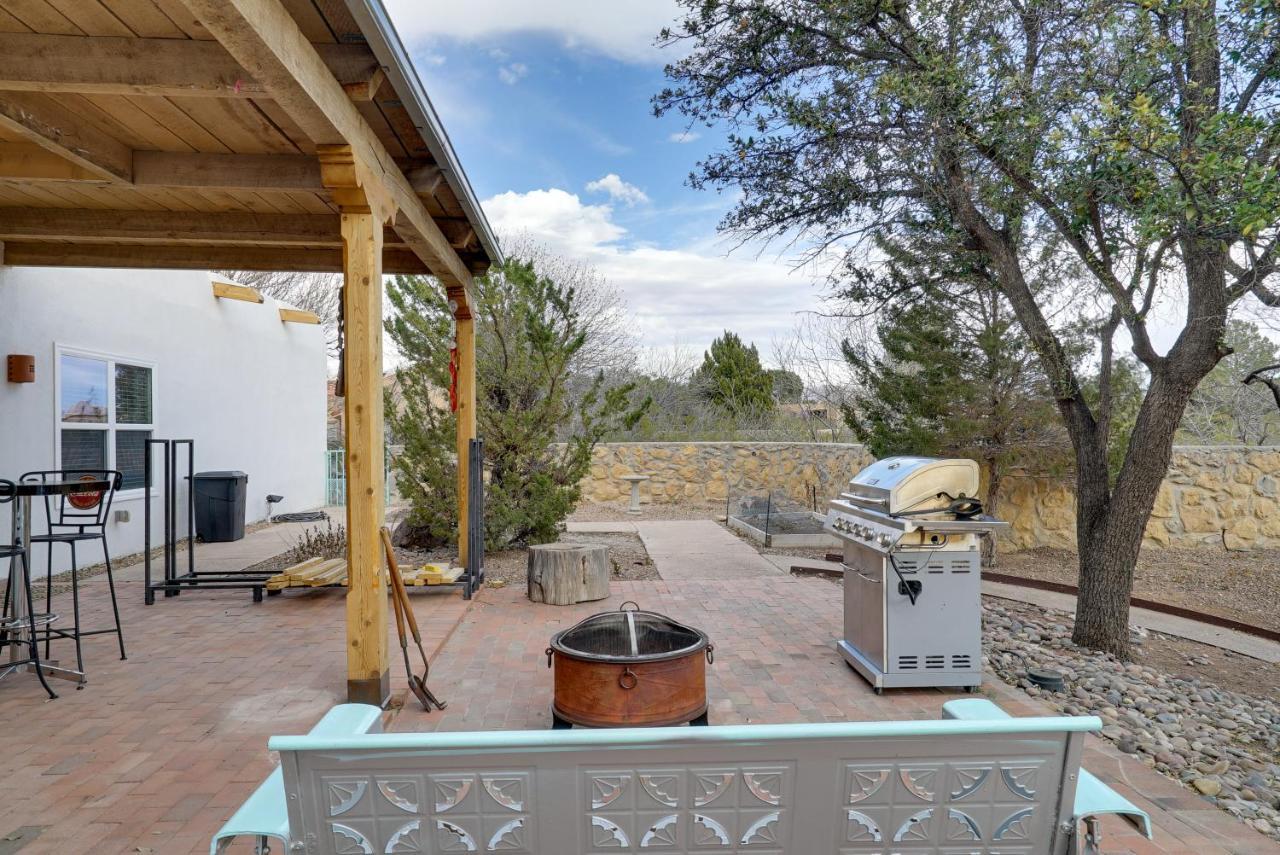 Las Cruces Home La Casa Blanca With Courtyard Eksteriør billede